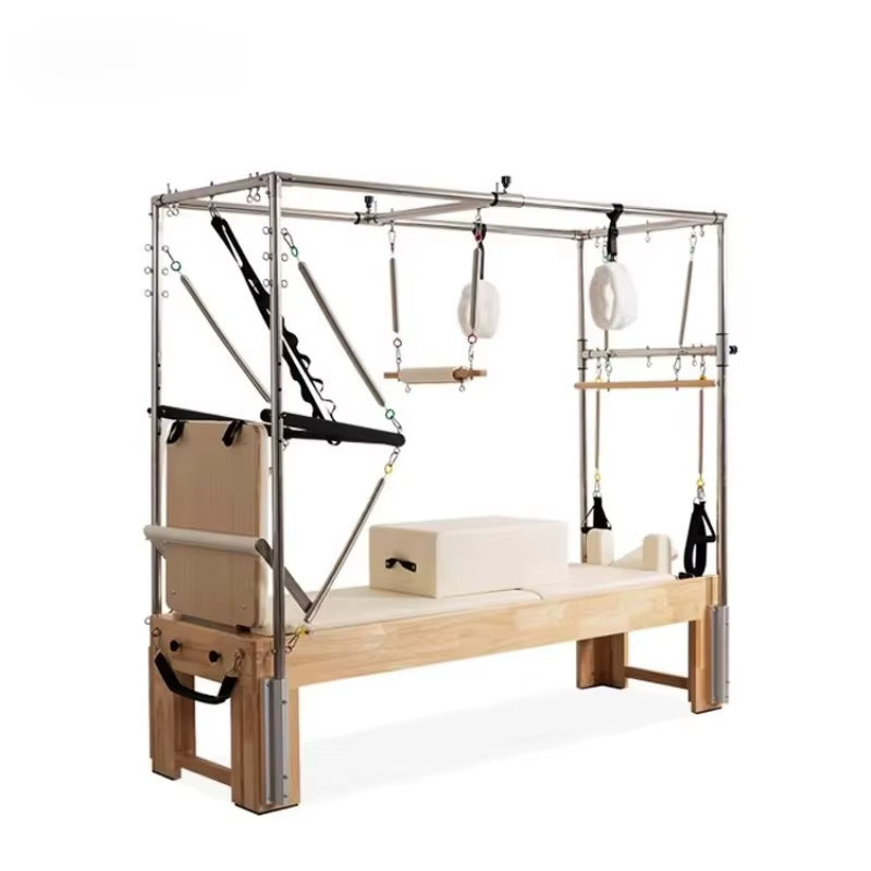High Quality Wood Pilates Gym Studio Training Wood Pilates Reformer Body Shaping Pilates Equipment