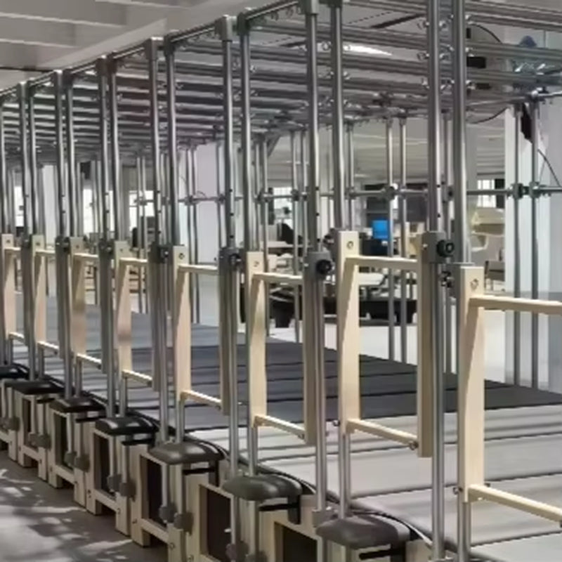 High Quality Wood Pilates Gym Studio Training Wood Pilates Reformer Body Shaping Pilates Equipment